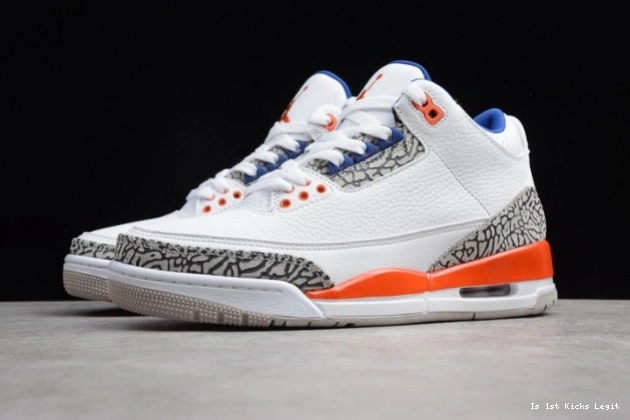 Rivals' Jordan Retro Air 136064-148 'Knicks 3 0802